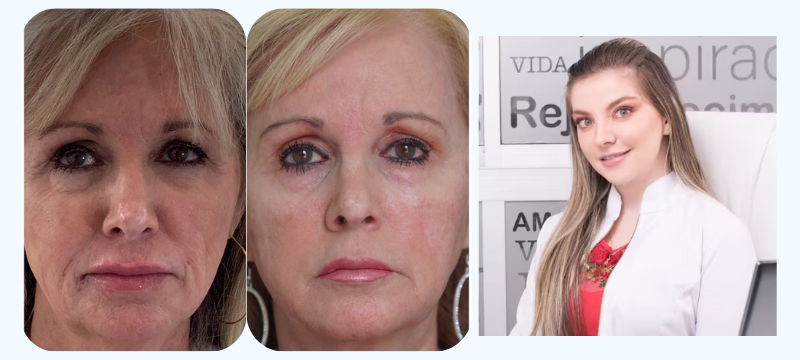 Sculptra month 3: turning point with cheek volume and softened nasolabial folds