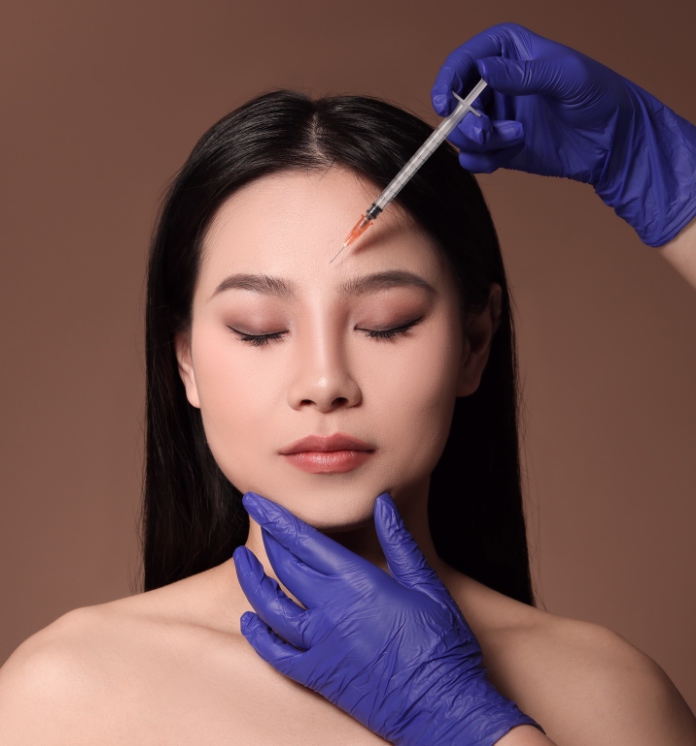 Medical explanation of how botulinum toxin works to eliminate wrinkles